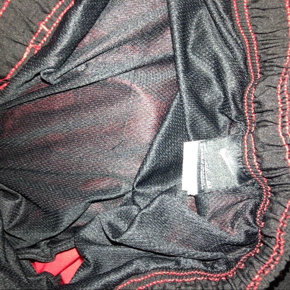 men nike swim trunks red black 3x shorts - Picture 4 of 4